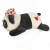 Przytulanka miś + kocyk -2w1 podróżniczy ZESTAW panda z boku